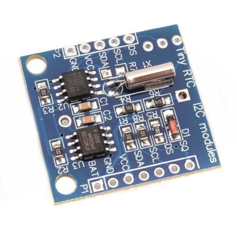 Tiny RTC Real Time Clock DS1307 I2C IIC Module for Arduino Rated 5.0 Tiny RTC Real Time Clock DS1307 I2C IIC Module for Arduino Rated 5.0